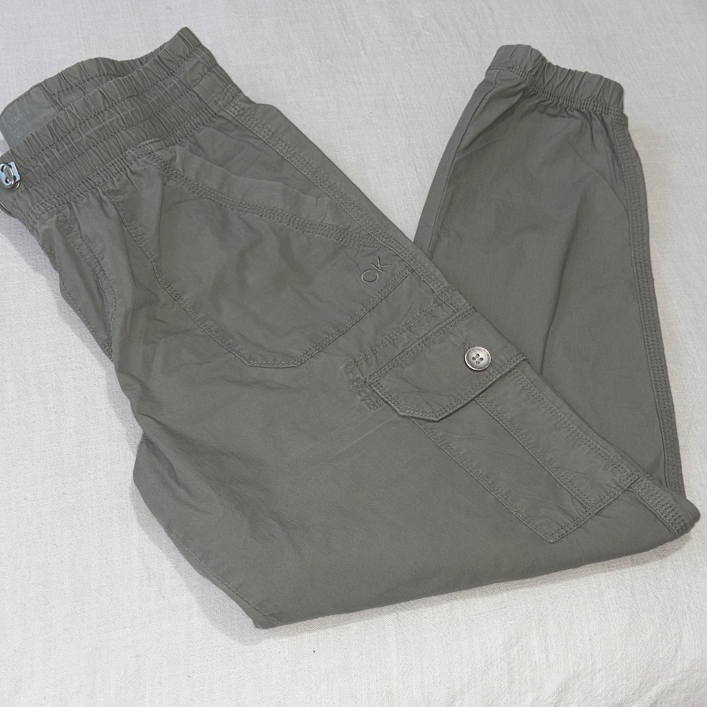 Calvin Klein Sage Green Performance Pants